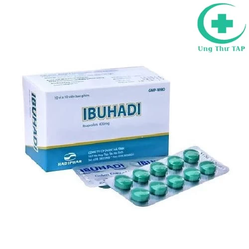 Ibuhadi 400mg (viên) Hadiphar - Thuốc giảm đau, chống viêm